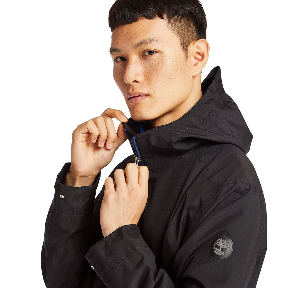 Jaqueta Masculino - Timberland Ragged Mountain Impermeavel - ERZCO0386 - Pretas